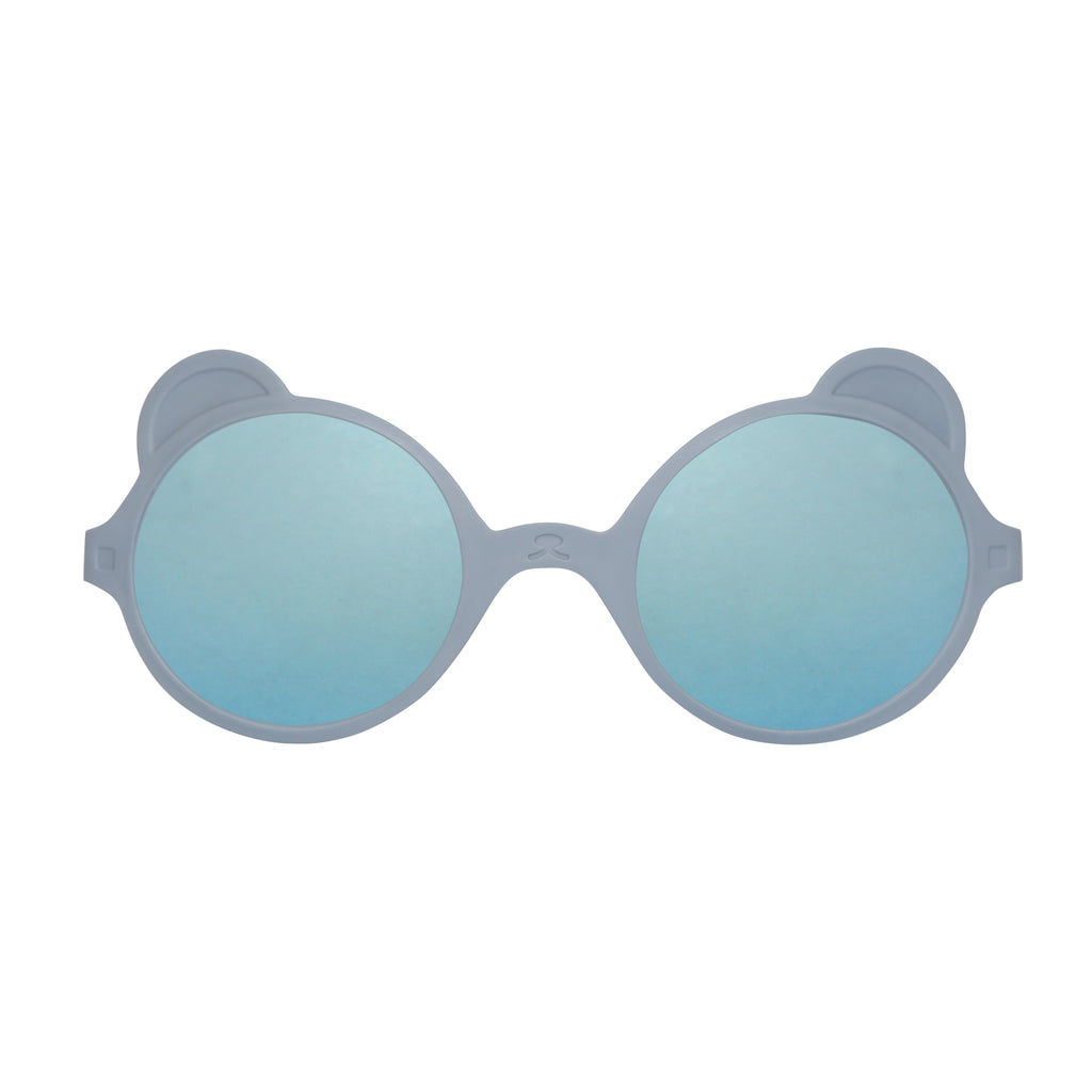 Silver Blue "Ourson" Teddy Sunglasses — Ki et La