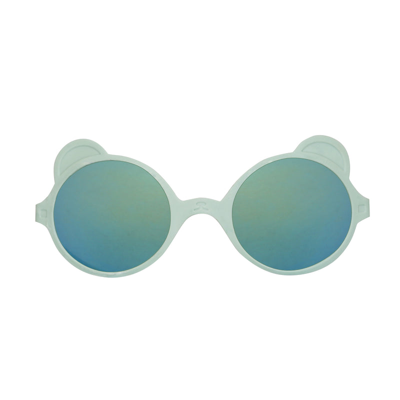Almond Green "Ourson" Teddy Sunglasses — Ki et La